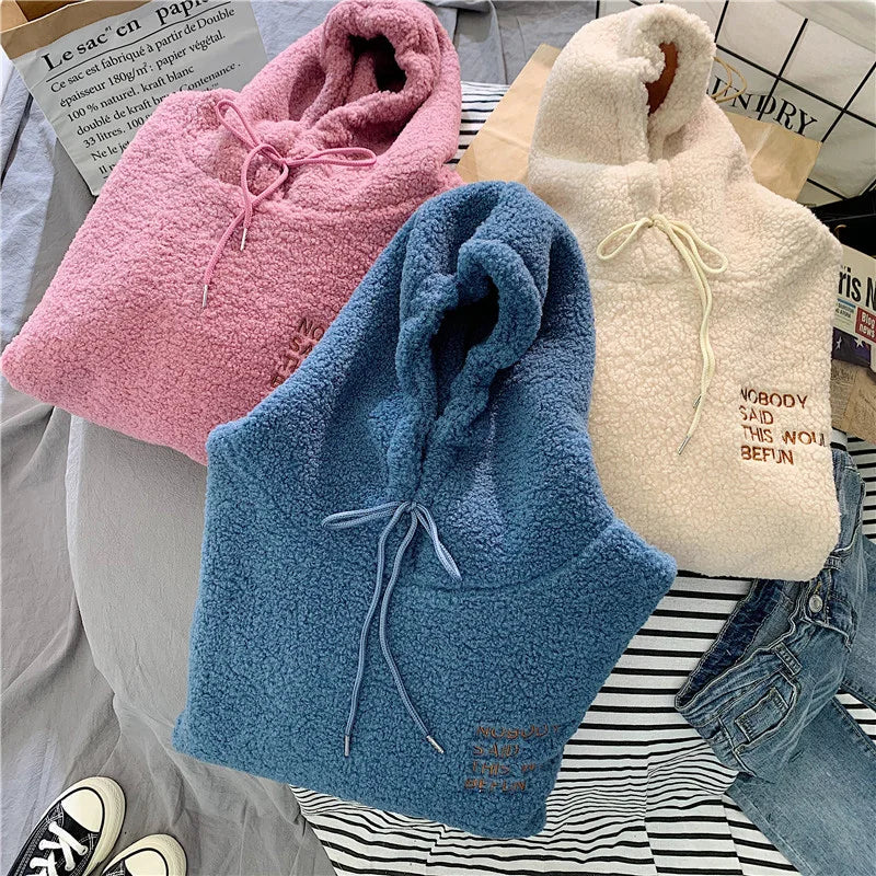 Women's Fleece-Lined Pocket Hoodie