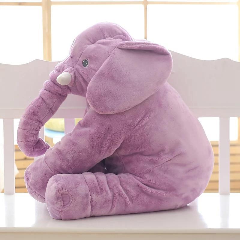 Large Soft Plush Elephant Pillow & Cushion