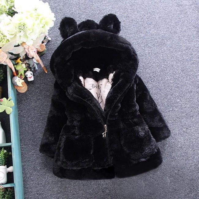 Girls’ Hooded Winter Jacket