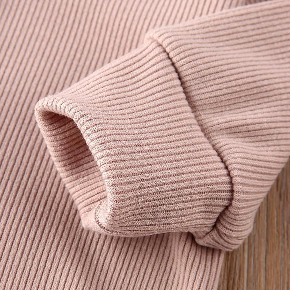Baby Cotton-Blend Long-Sleeve Knit Romper