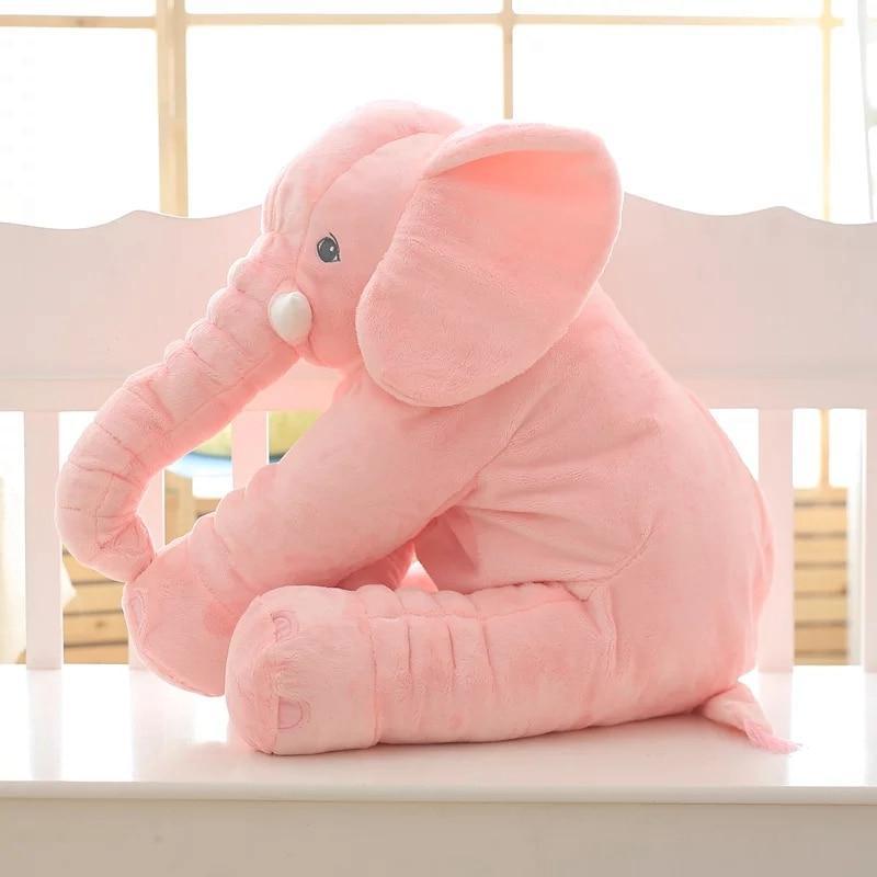 Large Soft Plush Elephant Pillow & Cushion