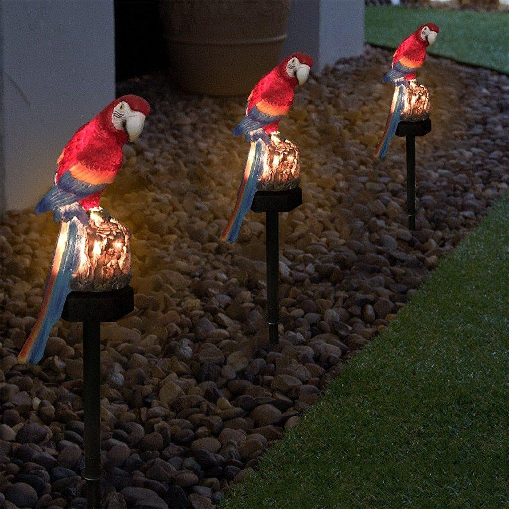 Solar Parrot Decorative Outdoor Garden Light