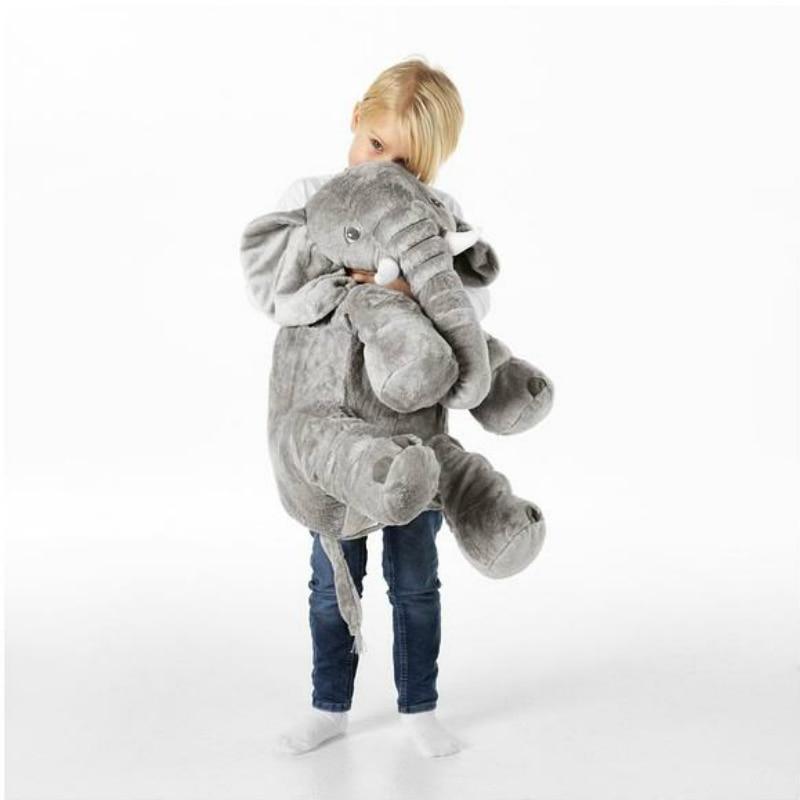 Large Soft Plush Elephant Pillow & Cushion
