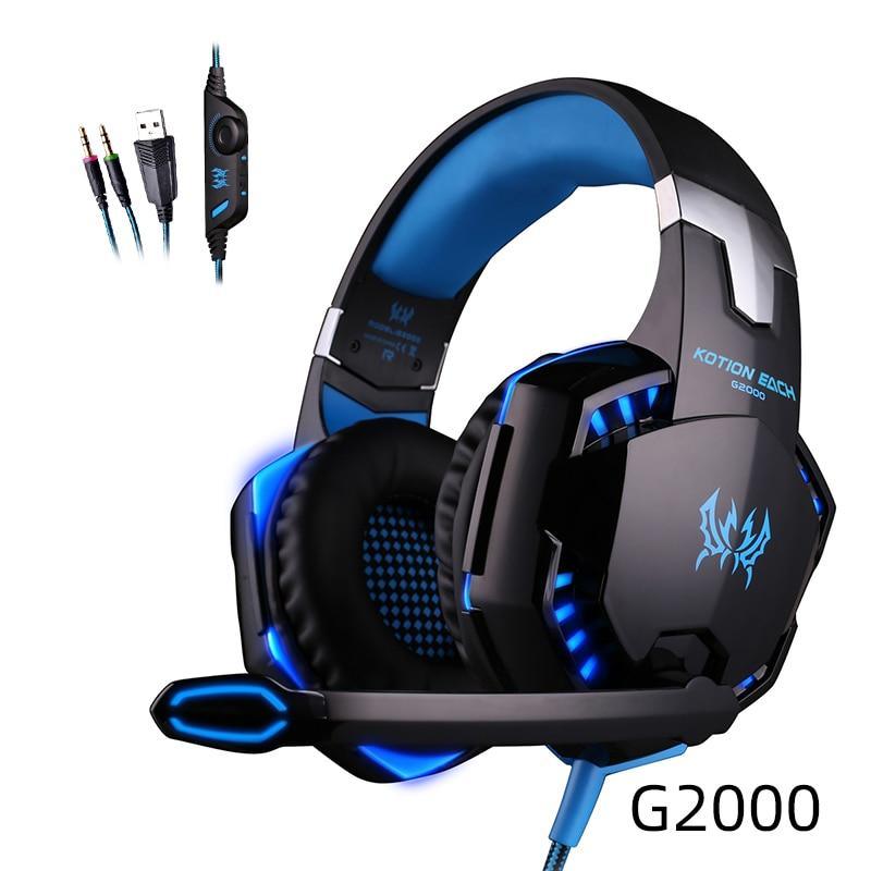 STEVVEX Wired Over-Ear Gaming Headset with Boom Microphone