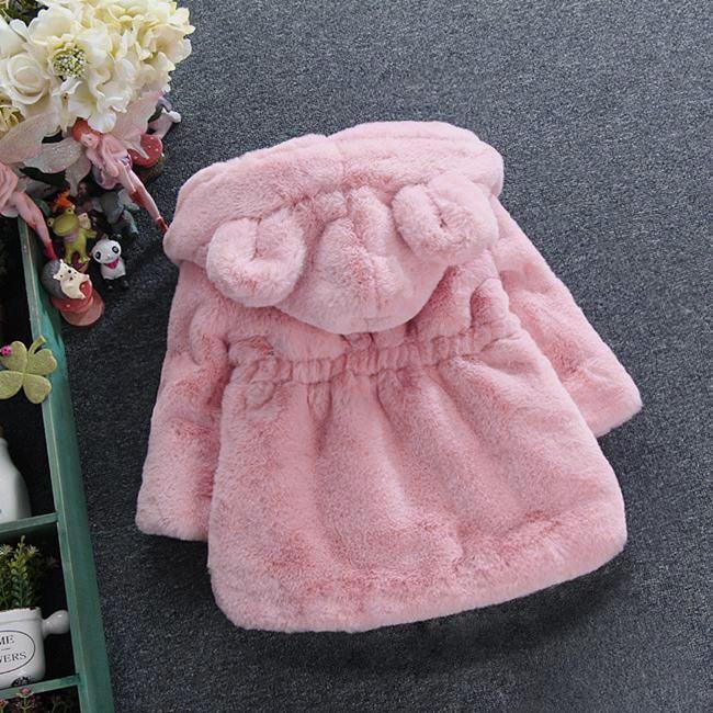 Girls’ Hooded Winter Jacket