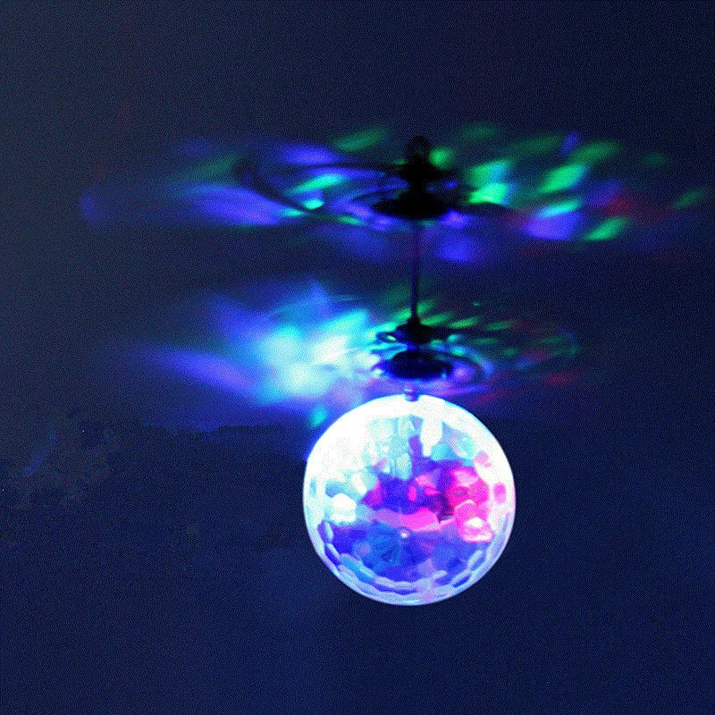 LED Flying Ball Toy with Infrared Motion Control