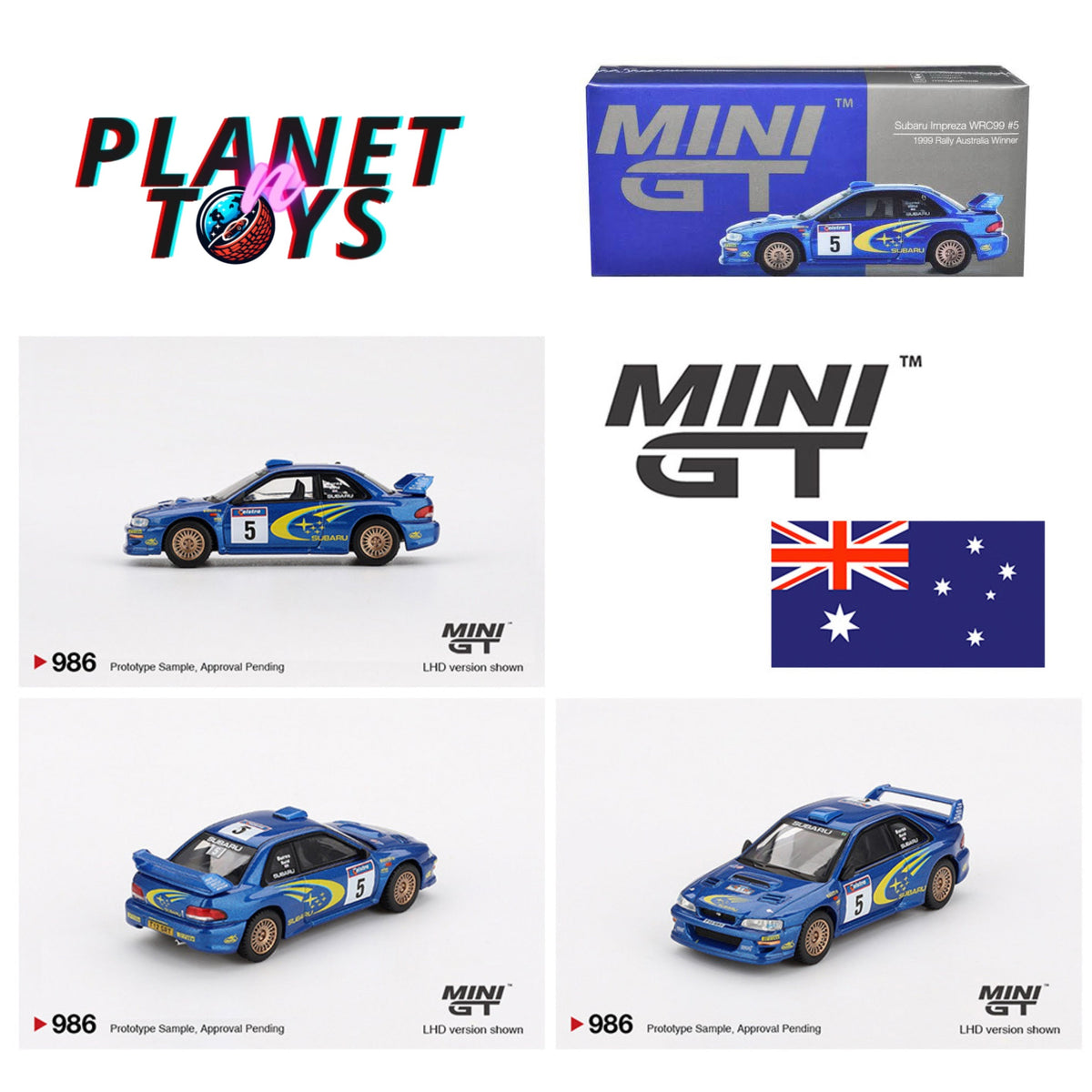 Mini GT Die-Cast Cars, 1:64 — Assorted Models