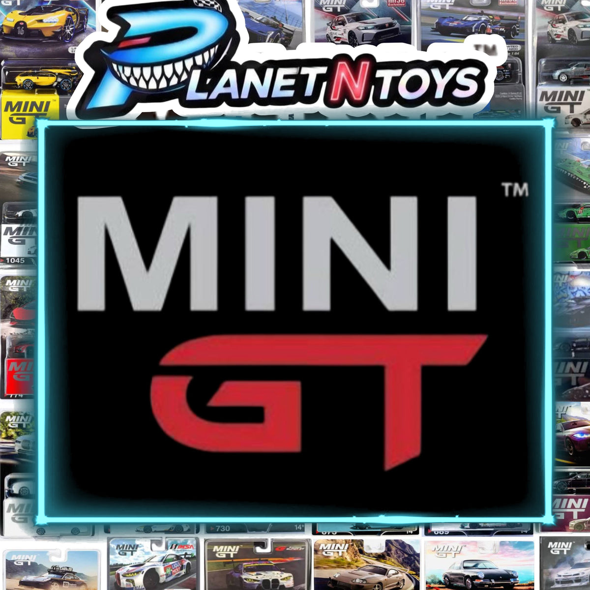 Mini GT Die-Cast Cars, 1:64 — Assorted Models