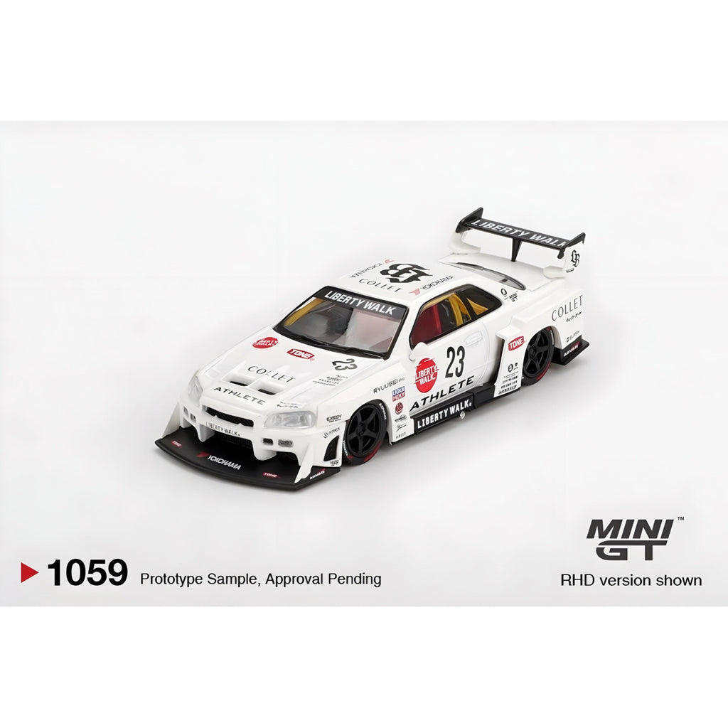 Mini GT Die-Cast Cars, 1:64 — Assorted Models