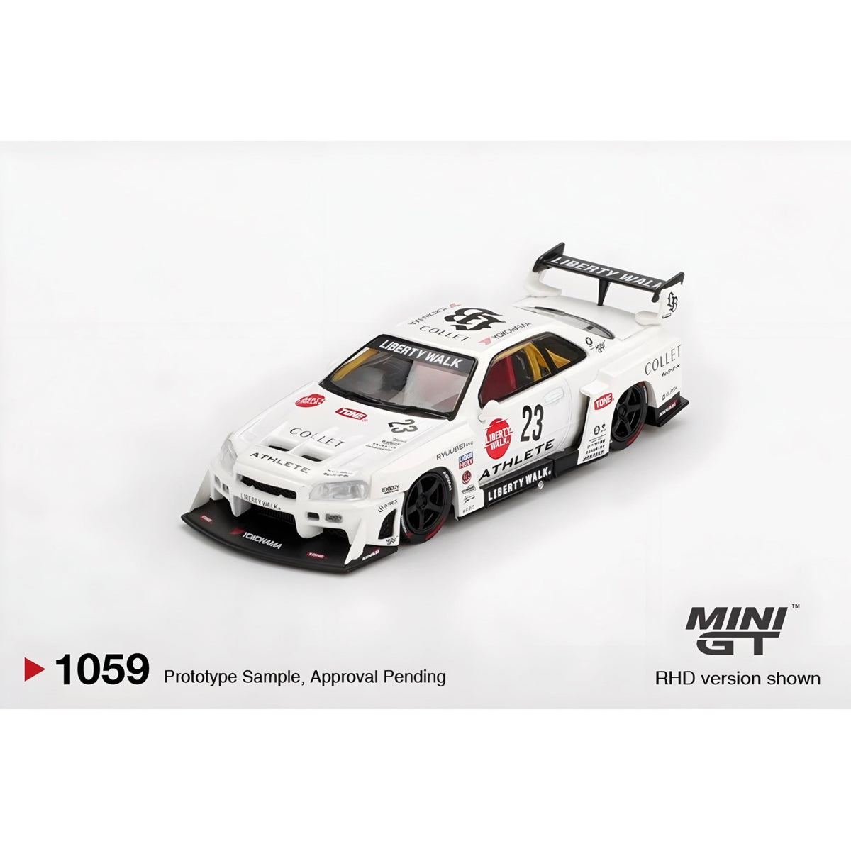 Mini GT Die-Cast Cars, 1:64 — Assorted Models