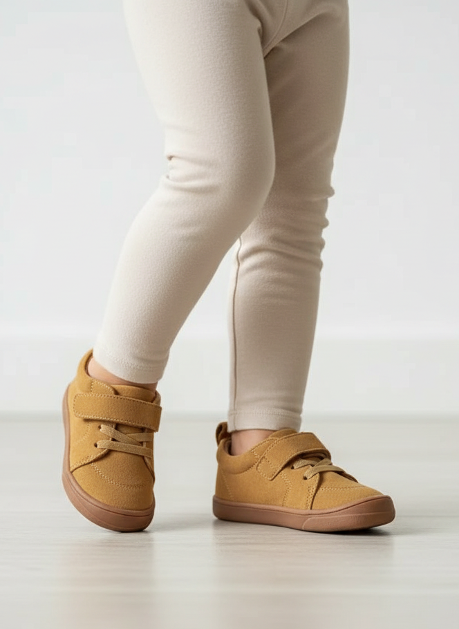 Sienna Kids’ Barefoot Sneakers with Flexible Soles