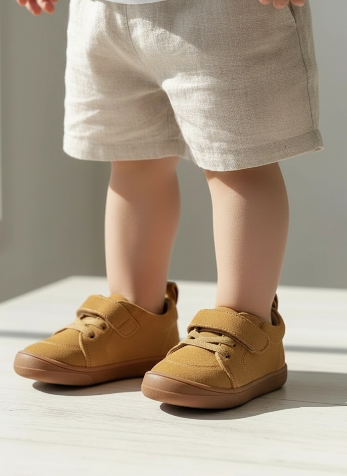 Sienna Kids’ Barefoot Sneakers with Flexible Soles