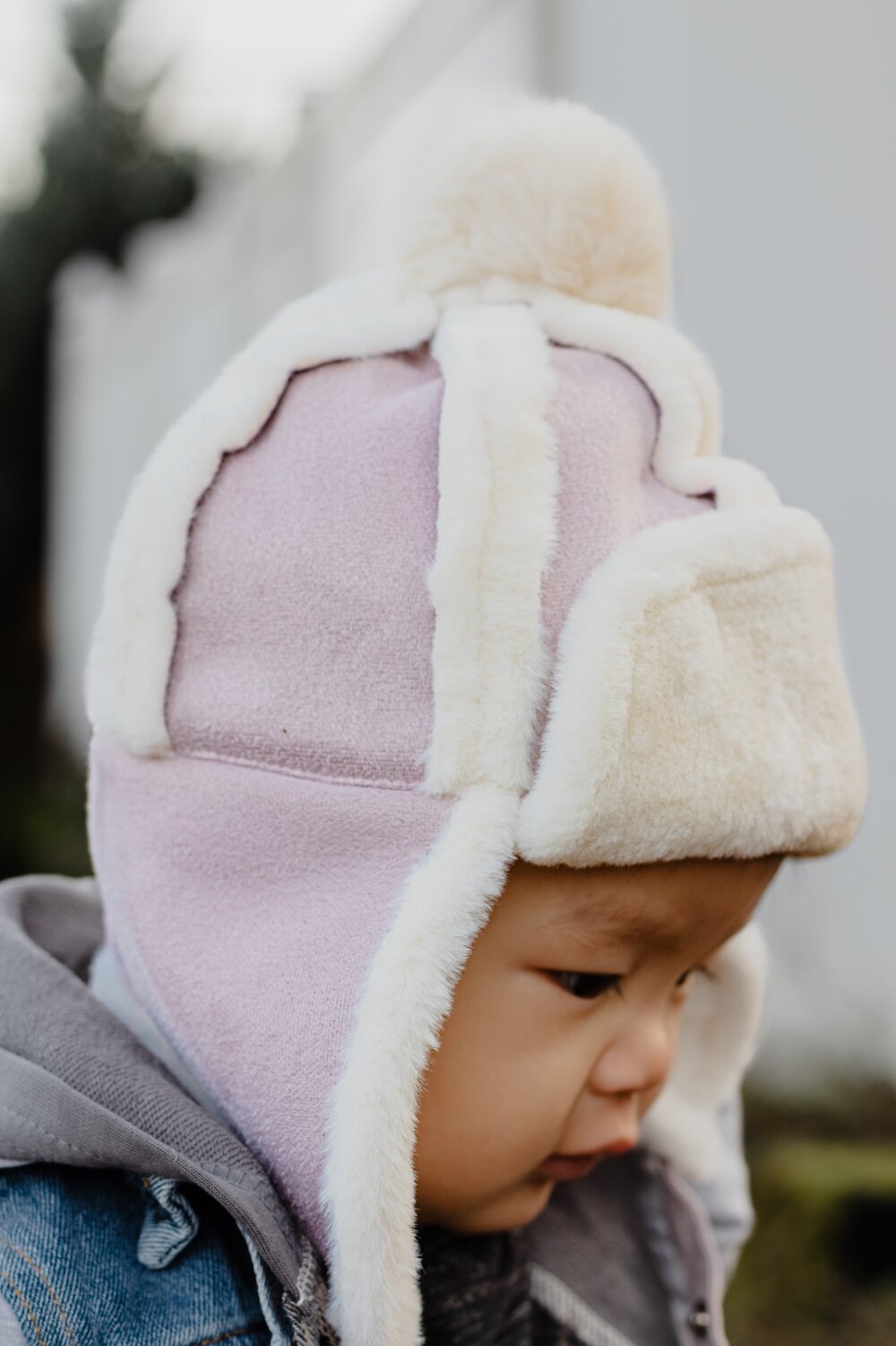 Kids’ Sherpa Aviator Hat with Ear Flaps