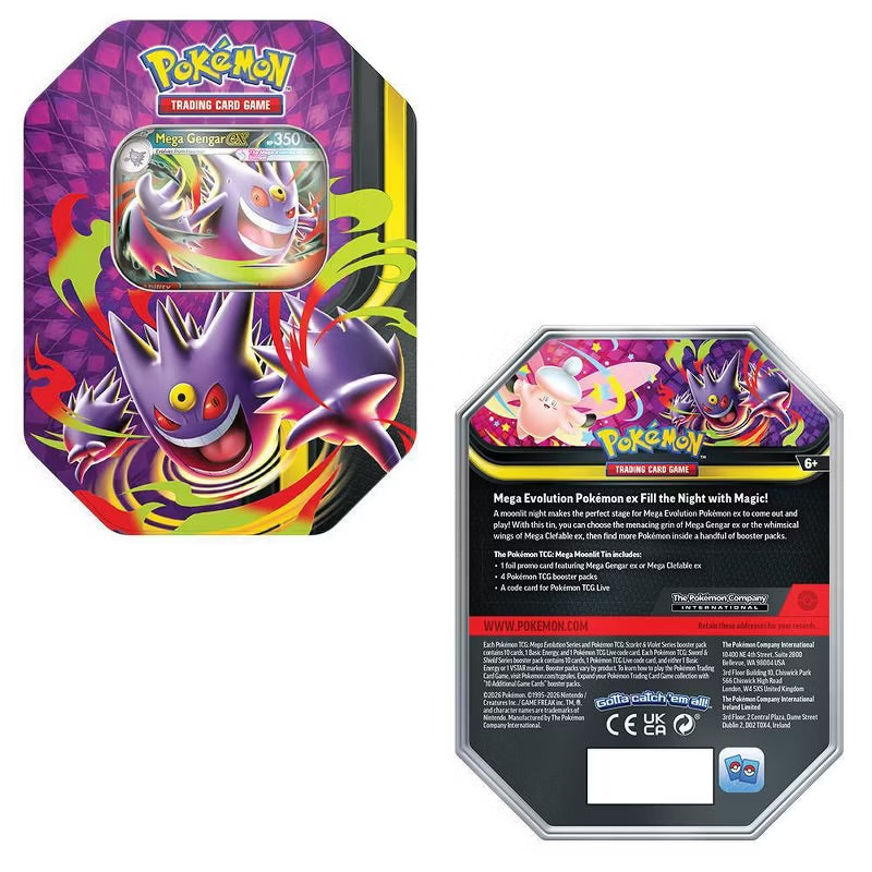 Pokémon TCG Mega Moonlit Tin