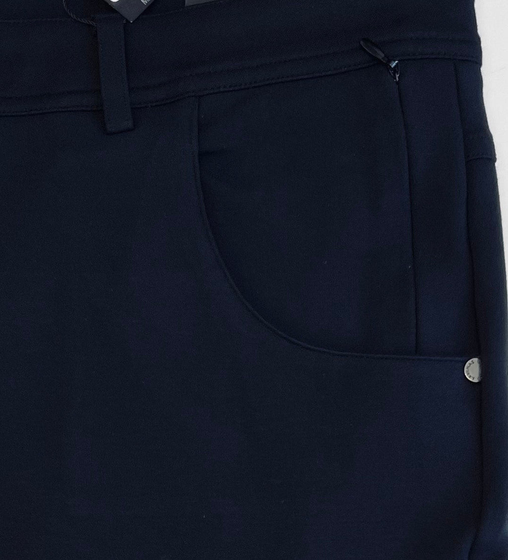 Men's Super-Stretch Casual Chinos – Black