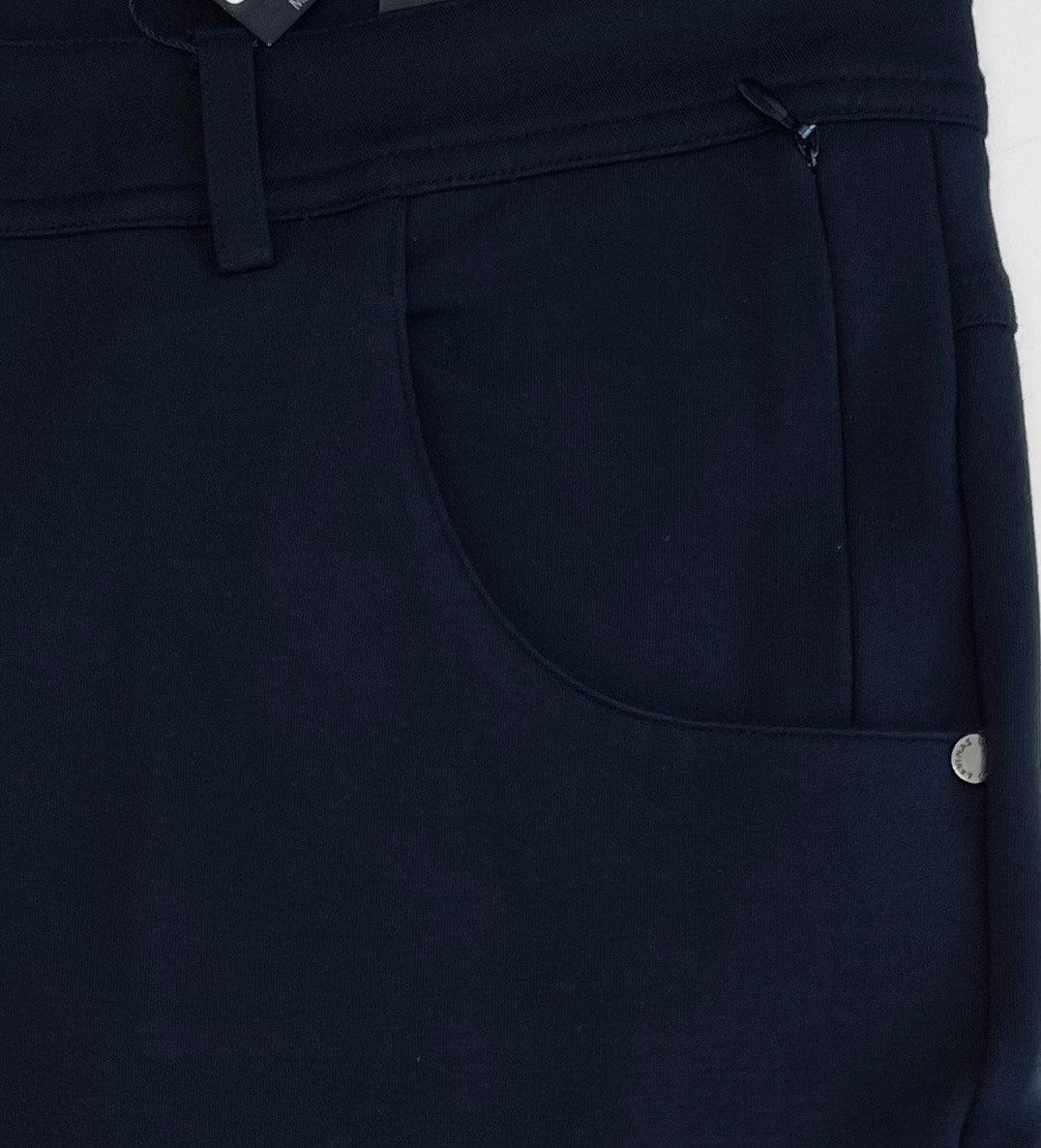Men's Super-Stretch Casual Chinos – Black