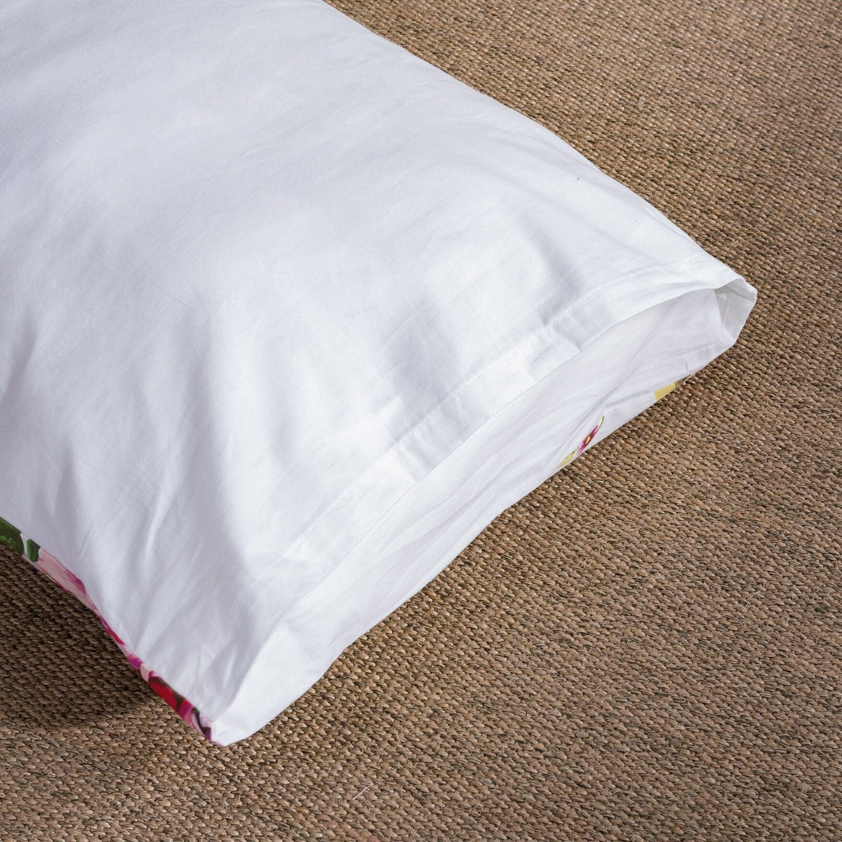DaDa Bedding Romantic Roses Floral Fitted Sheet Set — Pink