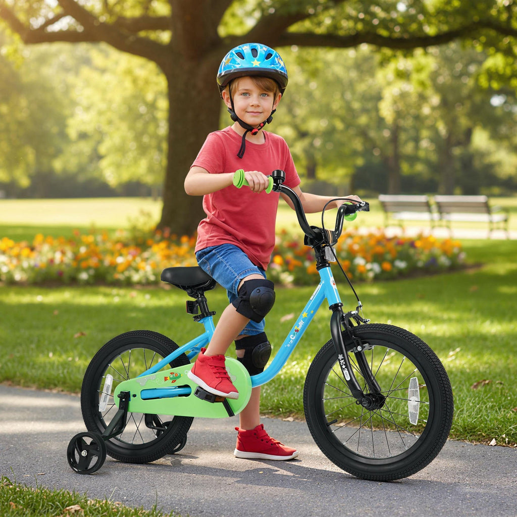 Kids' Bicycle – Blue, 12/14/16-Inch Options