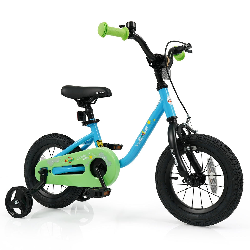 Kids' Bicycle – Blue, 12/14/16-Inch Options