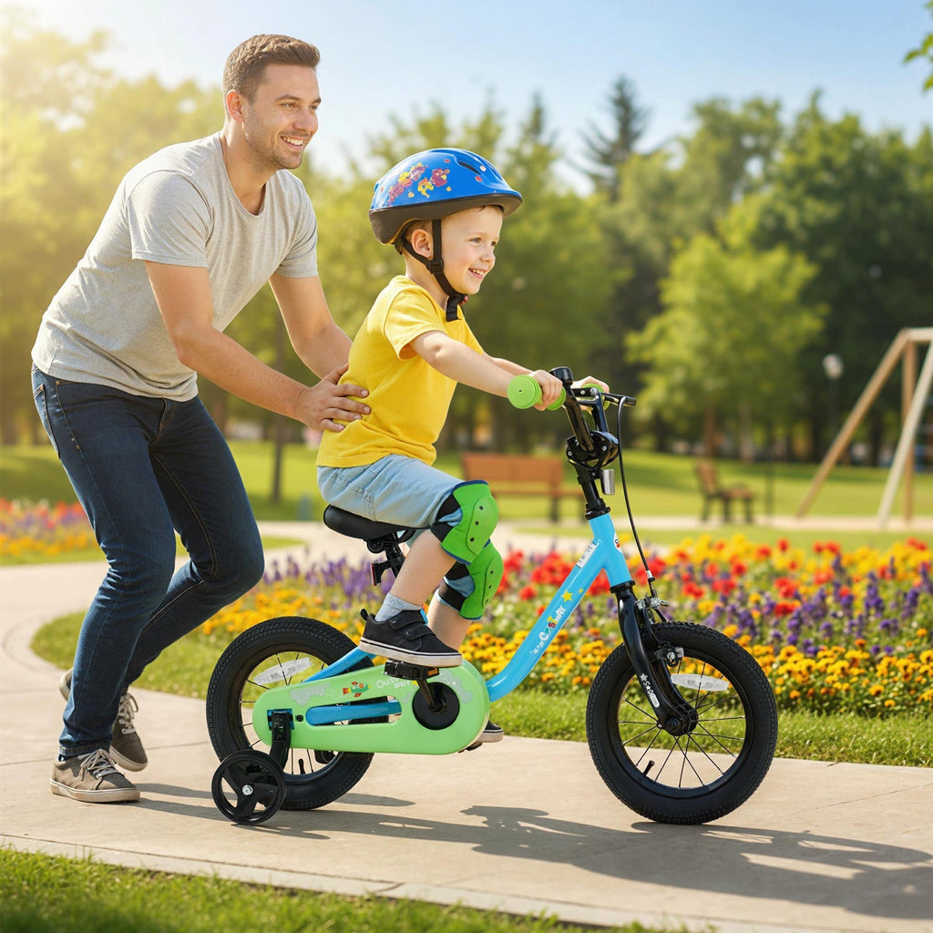 Kids' Bicycle – Blue, 12/14/16-Inch Options