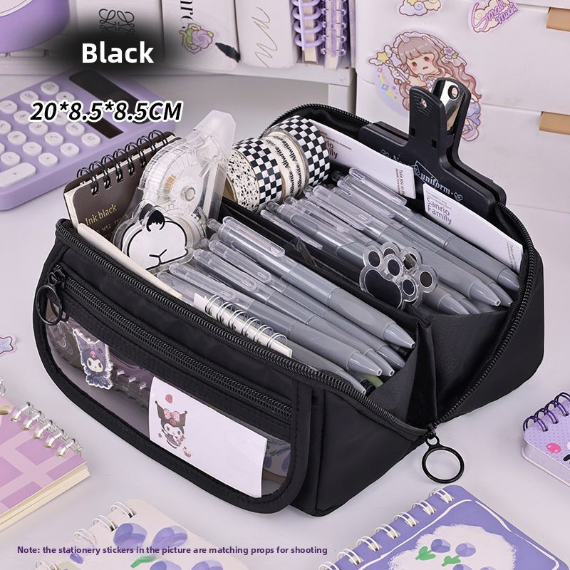 Girls’ Heart Prism Pencil Case