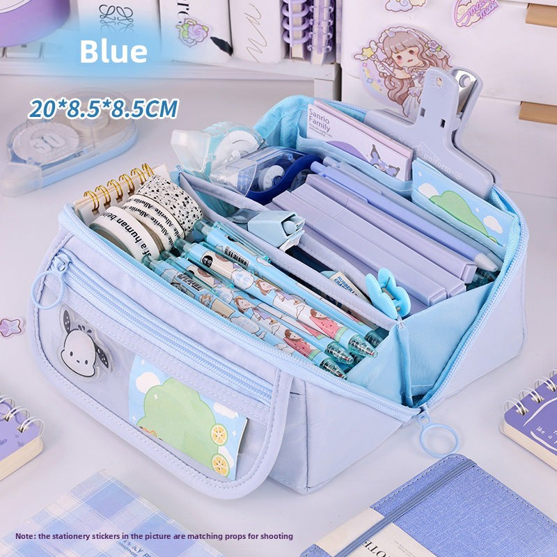 Girls’ Heart Prism Pencil Case