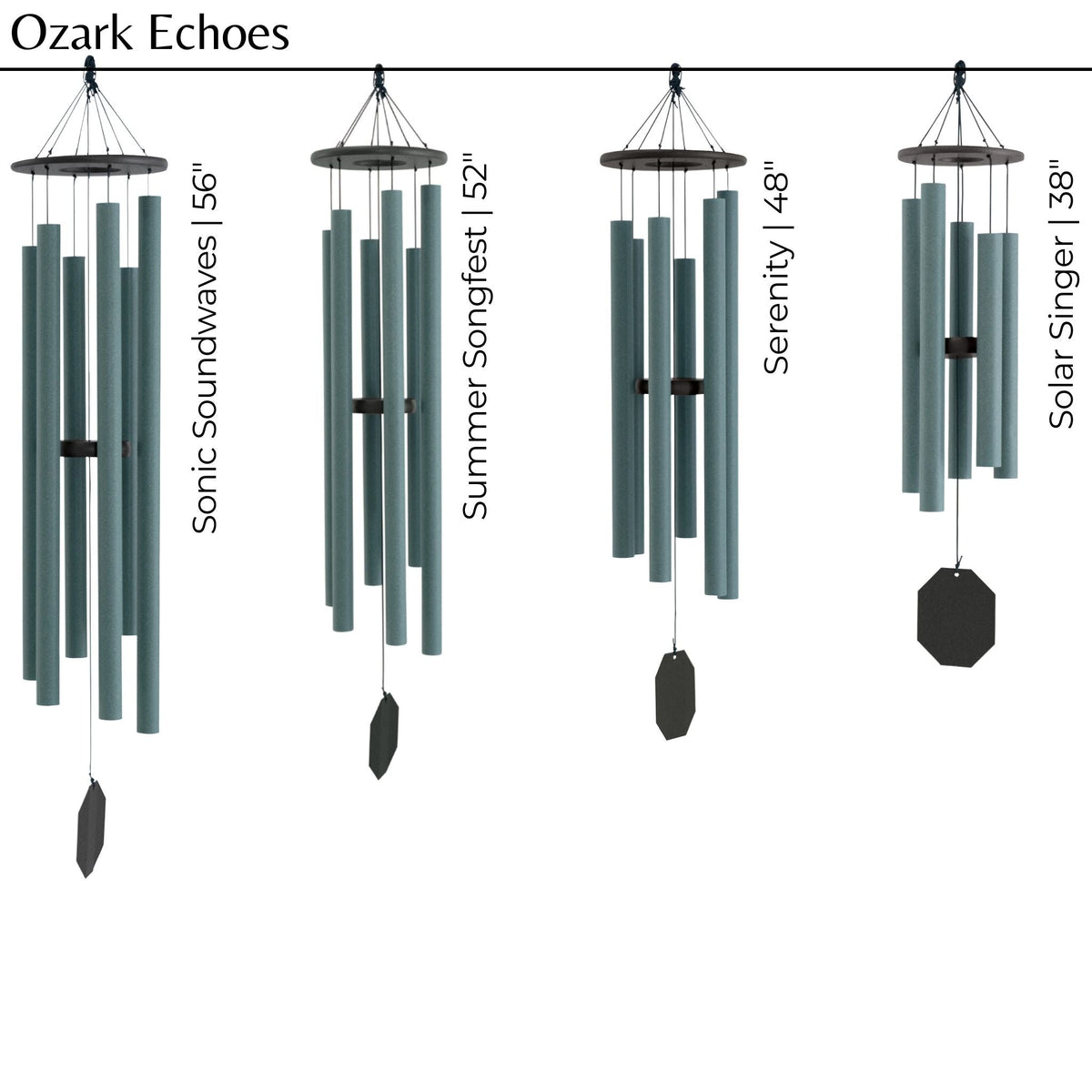 Ozark Echoes Outdoor Wind Chimes