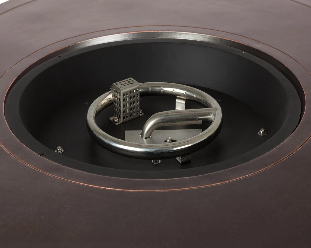 Perissa Woven Aluminum LPG Outdoor Fire Pit