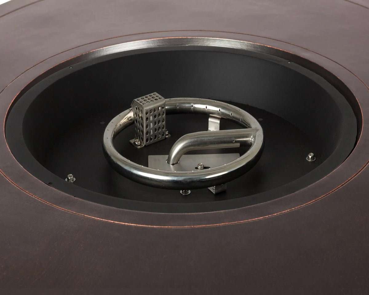 Perissa Woven Aluminum LPG Outdoor Fire Pit