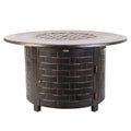 Perissa Woven Aluminum LPG Outdoor Fire Pit