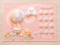 Personalized Unicorn Baby Milestone Blanket with Name