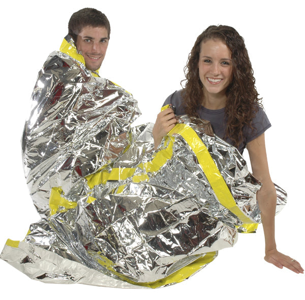Quake Kits Emergency Mylar Thermal Sleeping Bag