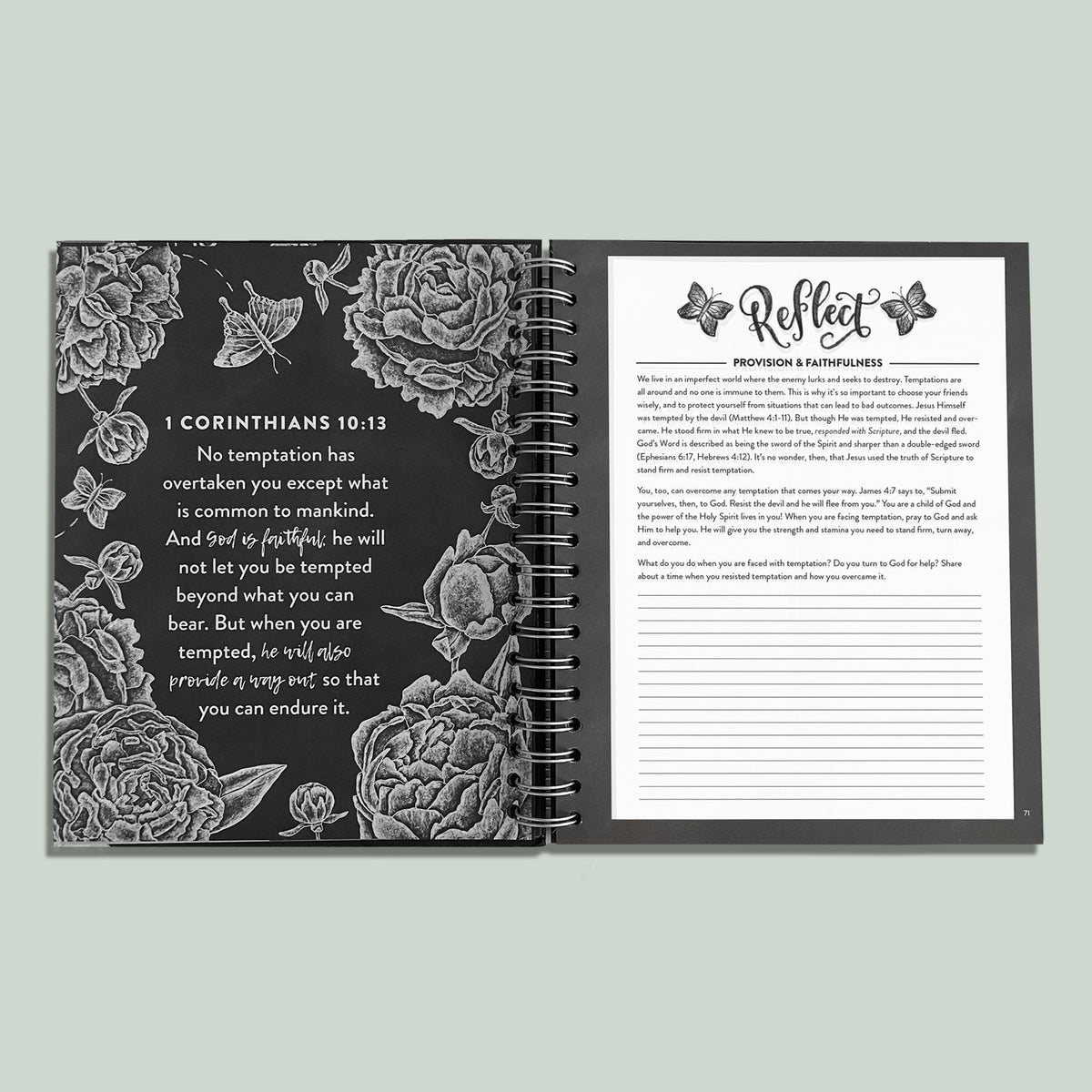 Prayer Journal for Teen Girls — Spiral-Bound