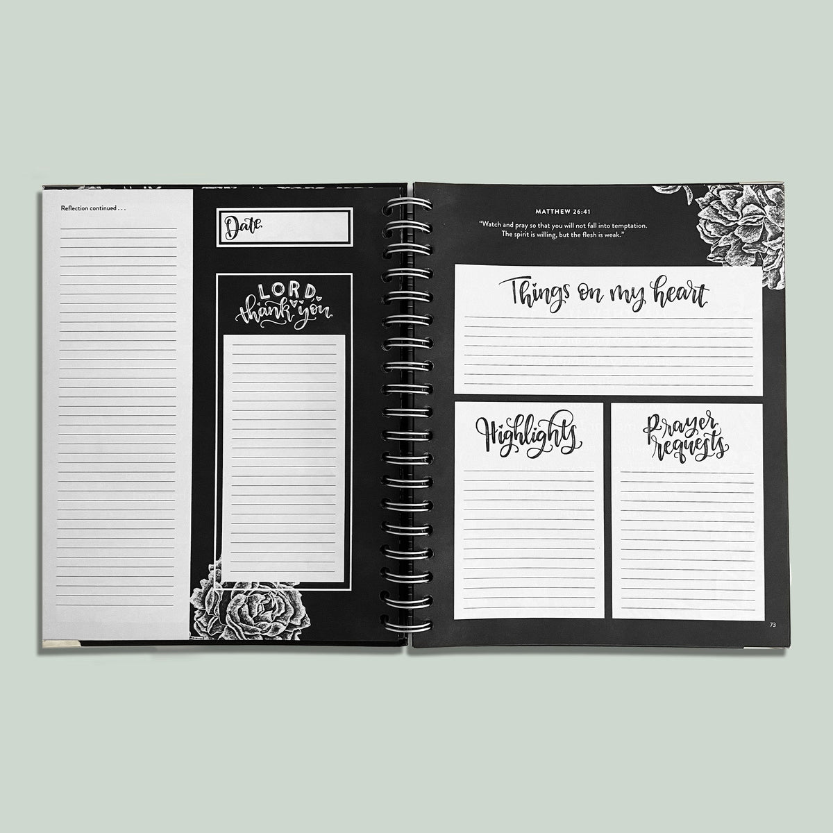 Prayer Journal for Teen Girls — Spiral-Bound