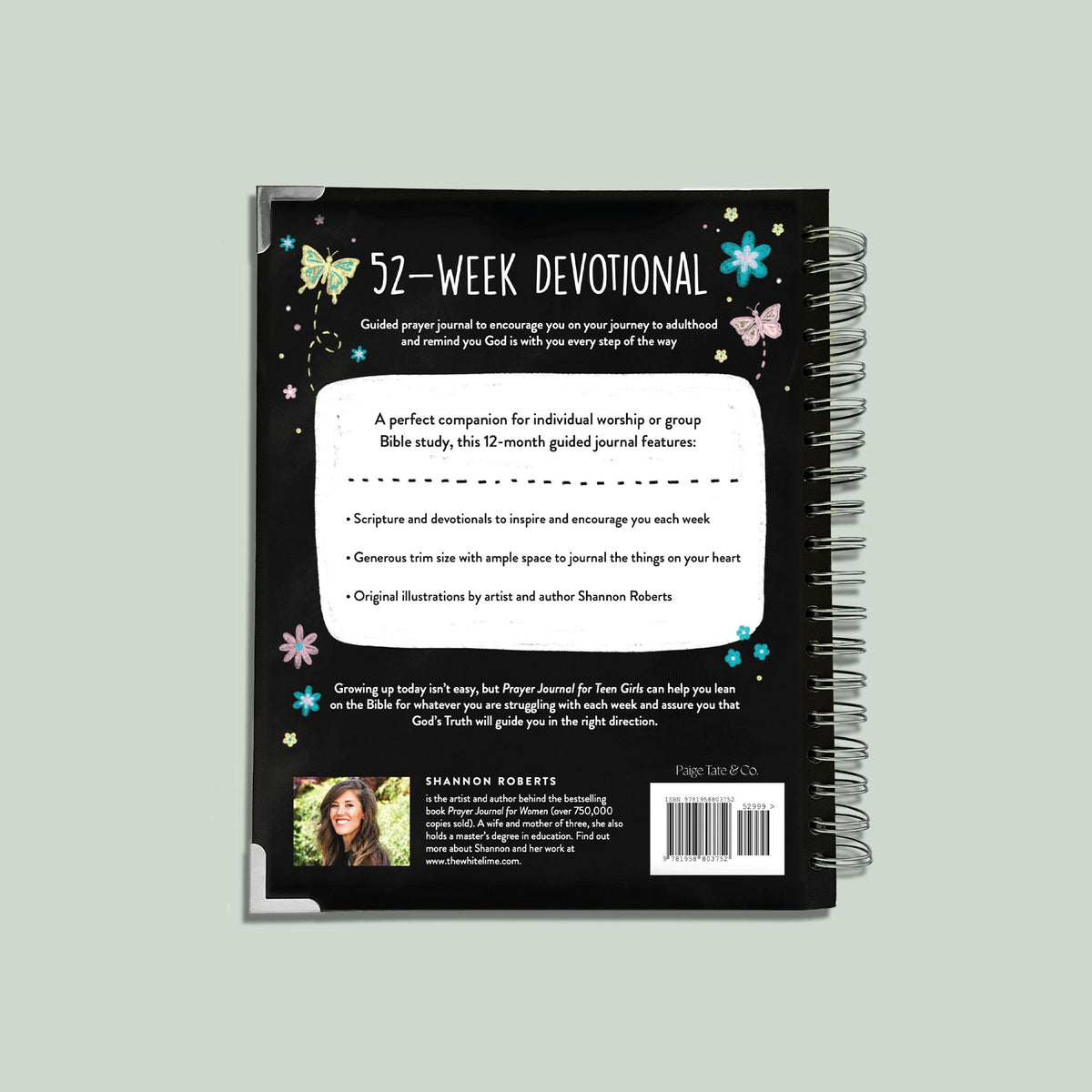 Prayer Journal for Teen Girls — Spiral-Bound