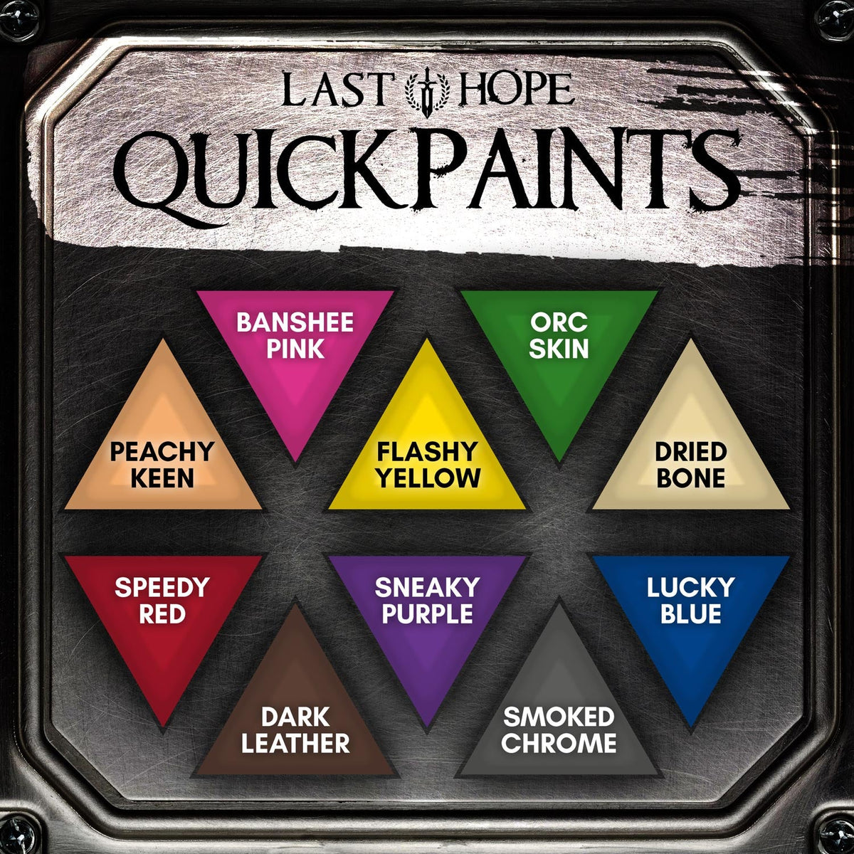 Acrylic Paint Set V2.0 for Wargame Miniatures — New Formula