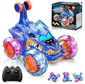 Shark RC Stunt Car with 360° Rotation — Blue