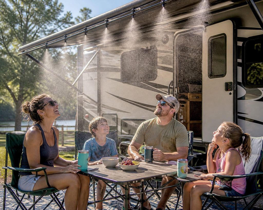 715 PSI Portable Outdoor Misting & Cooling System