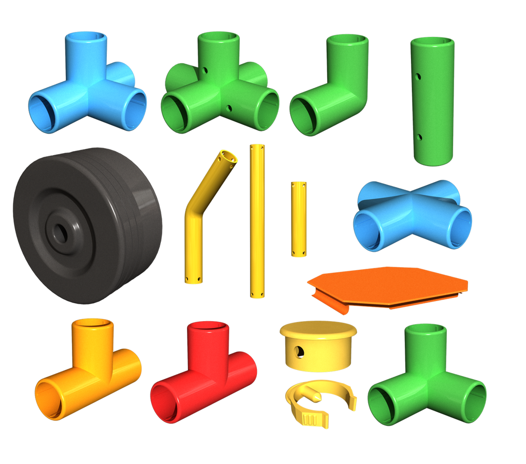 TubeLox Deluxe STEM Building Set – Double Pack
