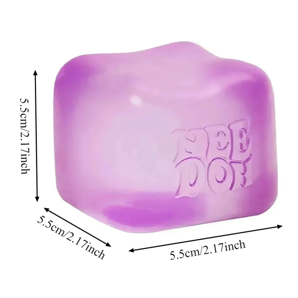NeeDoh Cube Sensory Squishy Toy