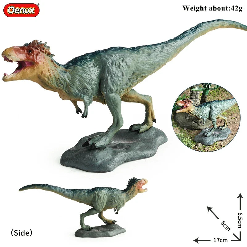 Oenux Jurassic Dinosaur Action Figure Set – 5 Pieces