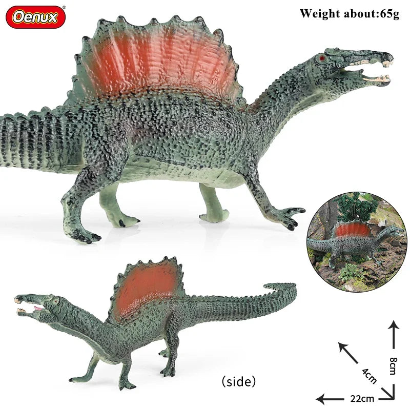 Oenux Jurassic Dinosaur Action Figure Set – 5 Pieces