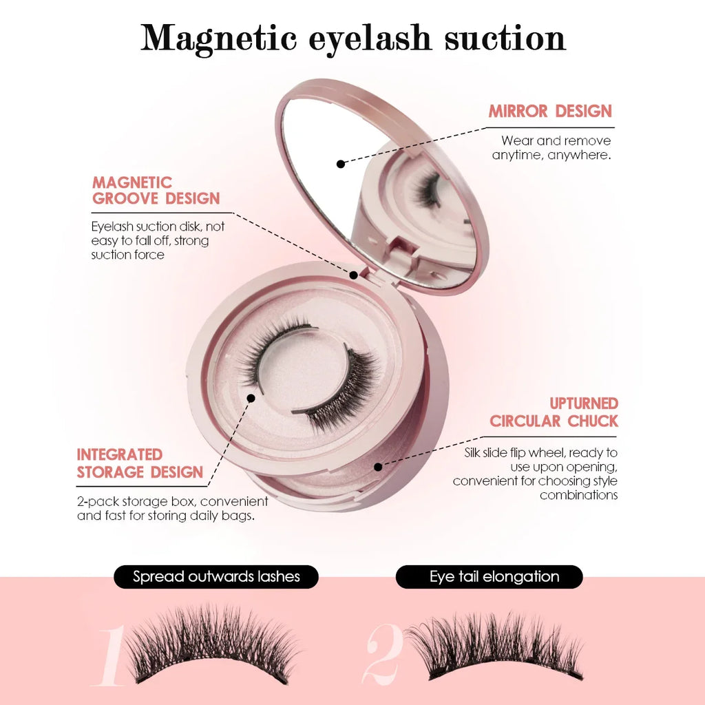 Magnetic False Eyelash Set