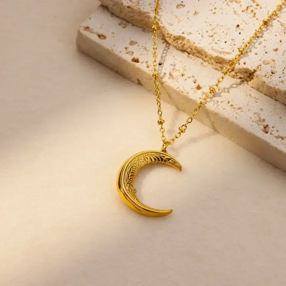 316L Stainless Steel Layered Heart Necklace