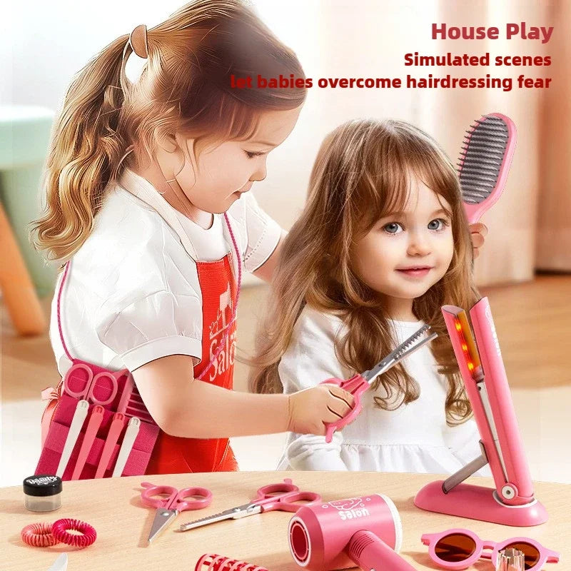 Kids’ Pretend Beauty Salon & Styling Play Set