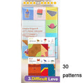 Kids’ Origami Paper Craft Kit, 30/96 Sheets