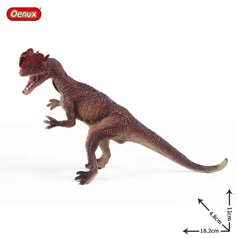 Oenux Jurassic Dinosaur Action Figure Set – 5 Pieces