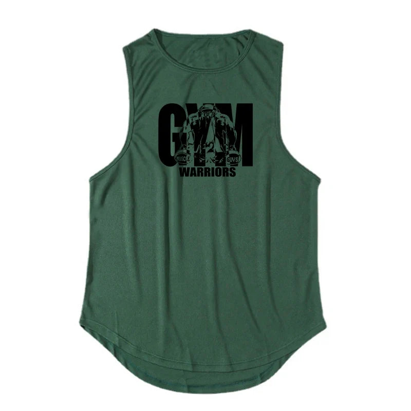 Men's Quick-Dry Mesh Athletic Tank Top