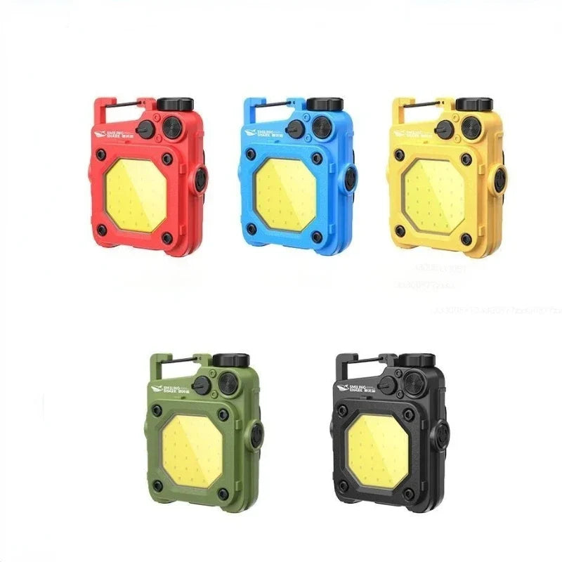 SMILING SHARK Magnetic Clip LED Running & Camping Light