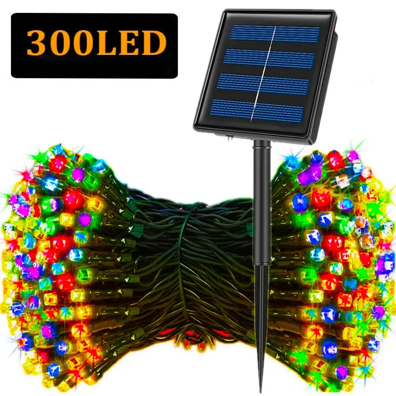 Solar LED Christmas String Lights | Multiple Lengths and Colors
